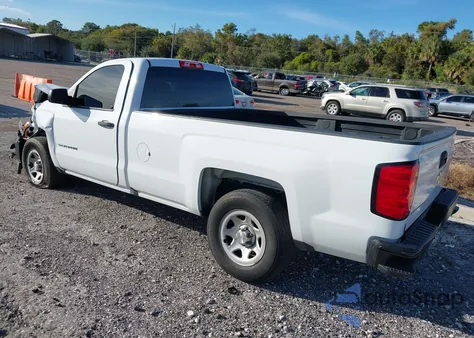 2017 Chevrolet Silverado 1500 Wt z USA, uszkodzony, nr VIN 1GCNCNEH9HZ252670
